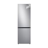 SAMSUNG RB34C602DSA/EF - Frigorífico Combi 185-344L, Clase D, Color Grafito Metalizado - SmartThings AI Energy Mode, Tecnología SpaceMax™, balda botellero