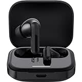 Xiaomi Redmi Buds 5 - Auriculares inalámbricos, cancelación Activa de Ruido de hasta 46 dB, 10 Horas de autonomía y 40 Horas con el Estuche de Carga, Negro (Versión ES)