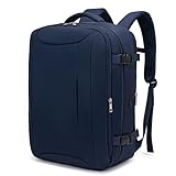 Hayayu Mochila Viaje Cabina Avion 45x36x20 para Easyjet Maletas de Viaje Cabina 45x36x20 Mochila Ordenador 15.6 Pulgadas Equipaje de Mano 30L Mochilas Tipo Casual con Bolsillo Antirrobo