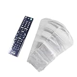 20 Piezas PelíCula TermorretráCtil Transparente para Cubierta de Control Remoto, Funda Protectora para Mando a Distancia, Bolsas Retráctiles para Control Remoto de TV contra Polvo