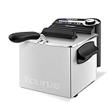 Taurus Professional 2 Plus Freidora, 2 litros, 1700 W, 18/8 Stainless Steel, Acero Inoxidable