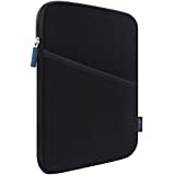 Lacdo Bolsa Blanda de Tableta Estuche para 11" iPad Pro M4 2024, 11" iPad Air M2 2024, 10.9" iPad 2022, 11" iPad Pro, 10.9" iPad Air 5 4, 10.2" iPad, 10.5" iPad Pro, iPad Air 3 2, Galaxy Tab A9+ Negro