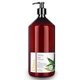 Gel Calmante e Hidratante para Masaje Corporal, Lubrica y Alivia Dolores Musculares. Pomada Natural para Tratamiento Antiinflamatorio con Aceite de Cáñamo 1000 ml con Dispensador