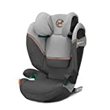 Cybex Gold Silla de coche Solution S2 i-Fix, Para coches con y sin ISOFIX, 100 - 150 cm, De 3 a 12 años aprox. (15 - 50 kg), Gris (Lava Grey)