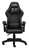 KUBO Silla de Gaming Ergonómica, Nailon, Negro, One Size