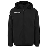 Kappa Martio Chaqueta Entrenamiento, Unisex Adulto, Negro, M