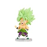 Dragon Ball Figura de Anime Bandai Super Chibi Masters de 8,5 cm, Super Saiyan Broly Múltiples Colores,BD57231