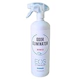 EOS - (1 litro) Eliminador de olores deportivos especializado en ropa y calzado. Neutralizador de olores producidos por la actividad física. Elimina el olor a sudor y el mal olor en la ropa.