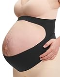 momcozy Faja Embarazada, Faja Embarazadas Sujeción CozySupport Ergonomía, Cinturón de Maternidad Invisible para la Espalda, Abdomen y Cintura