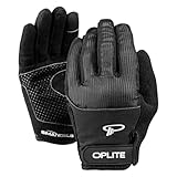 OPLITE Simracing Guantes de protección Karting Simulación Race Gaming Negro Talla L 23,5 x 10,5 cm