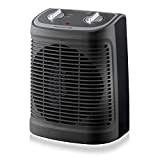 Rowenta Comfort Compact – Calefactor bajo consumo de 2400W, Silence, calefactor eléctrico, 2 velocidades, termostato mecánico, función anti-heladas, ventilador, fácil transporte, SO2330