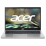 Acer Aspire 3 A315-59-57GQ, Ordenador Portátil 15,6” Full HD (Intel Core i5-1235U, 16 GB RAM, 512 GB SSD, Intel Iris Xe Graphics, Sin Sistema Operativo) Color Plata, Teclado QWERTY Español