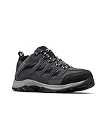 Columbia Crestwood, Zapatos para senderismo Hombre, Negro Shark X Columbia Grey, 44 EU