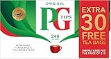 Pg Tips Paquete de Té Negro de 1 x 240 Piezas 2780 g