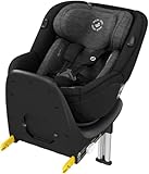 Maxi-Cosi Mica, Silla de Coche Giratoria 360° ISOFIX, 0 meses - 4 años, Silla Coche I-size 0+/1, Reclinable y Contramarcha, Ajustable en Altura, con Reductor para Recién Nacido, Authentic Black