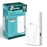 TP-Link Amplificador repetidor WiFi 6 RE700X AX3000 (doble banda, 2402 Mbps, 5 GHz + 574 Mbps, 2,4 GHz, MU-MIMO, puerto Gigabit, máxima cobertura, compatible con todos los enrutadores WLAN)