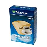 Menalux CFP2 - 100 Filtros de papel 1x2 para cafetera de goteo