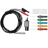 Accesorios para osciloscopios Hantek. Cables de prueba automáticos 30A Juego de sondas de acupuntura Atenuador 20:1 para medición automotriz. Funciona con osciloscopio (HT30A+HT307+HT201)