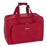 Hobby Gift MR4660Red Exclusiva para máquina de Coser, Acolchada con PVC, Bolsa de Transporte, Almacenamiento de Accesorios adicionales, 20 x 43 x 37 cm, Poliéster, Roja