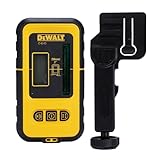 DEWALT DE0892G-XJ - Detector de Línea para Láser Verde, Alcance de 50m, Alta Precisión, Compatible con Láseres DeWalt, Resistente al Agua y Polvo, Batería de Larga Duración, Batería de 9V