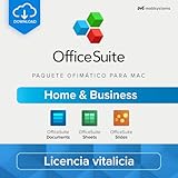 OfficeSuite Home & Business para MAC - Licencia de por vida - Paquete Office para macOS - Documents, Sheets & Slides | Lifetime | 1 Dispositivo | 1 Usuario | Código de activación Mac enviado por email