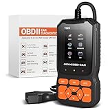 OBD2 Diagnóstico Lector Código de Problemas, V520 Maquina Diagnosis en Español, Escáner de Coche, Herramienta de Diagnóstico del Sistema del Motor, para Uso en Todos los Vehículos con Sistema OBD2