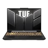 Asus TUF Gaming F16 Notebook con monitor 16" FHD AG, 165Hz, Intel Core 13ª Gen i7-13650HX, RAM 16GB DDR5, SSD M2 512GB, Nvidia GeForce RTX 4050 6GB, Win 11 Pro, teclado RGB