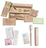 Pack de 24 Kits de Higiene Personal para Mujer en Neceser Desechable - Ideal para Viajes, Gimnasio y Uso Diario