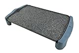 Jata GR600AM Plancha de Asar Antiadherente, Resistente al rayado, 2500 W, Medidas 46 x 28 cm, Resistencia en forma M, Fabricada en España, Fácil limpieza, Bandeja recogesalsas