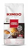 Granos de Café Enteros Kimbo Espresso Napoletano, Bolsa 1kg