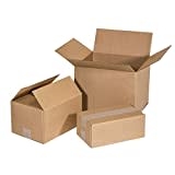 Only Boxes, Pack 25, Cajas de Cartón multiusos para envíos, almacenaje, paquetería y envíos ecommerce, Cajas de Canal Simple Reforzado, Medidas 25x15x10 cm.