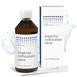 Plata colloidal Vero® 20 ppm 500 ml. El único con una publicación científica. Clasificado el mejor producto en Europa por Laboratorio de Ciencia Colloidal