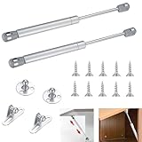 2PCS Amortiguadores de Gas 120N, pistón de gas para puertas, gato neumático para muebles, Bisagra de pistón Gas, Pistones a Gas Muebles Cocina Amortiguadores Muebles Bisagras Puertas Cocina