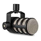 RØDE PodMic Micrófono dinámico de calidad de transmisión RØDE PodMic con montura giratoria integrada para podcasting, transmisión, juegos y grabación de voz