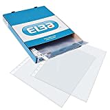 Elba Fundas Multitaladro Standard Folio caja de100 PP 70μ Cristal Transparente