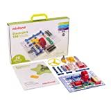 Miniland-Electrokit 198 Experimentos Kit de construcción de circuitos electrónicos para niños, incluye 1 placa y 29 elementos de 8 años a 14 años (99116)