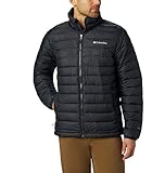 Columbia Powder Lite Jacket, Chaqueta Acolchada para Hombre, Black, Talla L