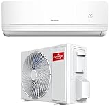 Infiniton Aire Acondicionado Split SPTTC12A2, 12000 BTU - Bomba de Calor, Mando a distancia, Pantalla LED, Deshumidificador