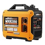 maXpeedingrods Generador Electrico Gasolina 2000W Generador Inverter Silencioso Portátil con USB y Tomas de 230V, Pantalla Digital, Compacta y Ligera, para Camping Autocaravan