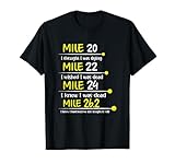 Carrera de maratón completo Corredor Sprinter Maratonista Camiseta