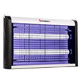 Zapper eléctrico para Insectos para Interior, matamosquitos con luz Ultravioleta, Trampa para Moscas de Insectos para Control de 2800V (20 Watt) plagas para el hogar, Patio (1)