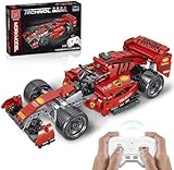 Control Remoto Bloques Sets de construcción de Coche de Carreras,Fórmula 1 Fl Coche de carreras,Juguetes de modelos coleccionables a escala 1:14,para niños de más de 6 años.Adulto (631 piezas)