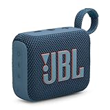 JBL GO 4, Altavoz inalámbrico portátil con Bluetooth, resistente al agua y al polvo IP67, hasta 7h de reproducción más 2h extra con Playtime Boost, azul