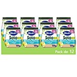 Hero solo Tarritos Ecológicos de Manzana, Plátano Y Yogur Solo -Pack de 12x120gr