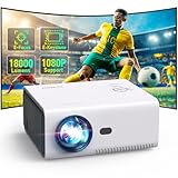 YUZINO 2025 Mini Proyector Portatil,【Enfoque Eléctrico y Keystone Eléctrico】 18000 Lumen Full HD 1080P, 5G WiFi Bluetooth y Zoom, Proyectores Cine en Casa para Teléfono/Portátil/TV Stick/DVD/USB/HDMI