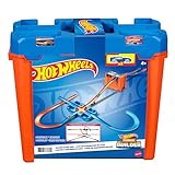 Hot Wheels Track Buider Caja de Acrobacias Deluxe, Accesorios para Pistas de Coches de Juguete (Mattel GGP93)