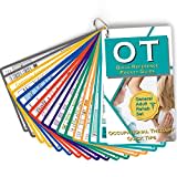 Guía de bolsillo de referencia de terapia ocupacional – Recurso de OT imprescindible, 32 páginas OT consejos rápidos para regalos de terapeuta ocupacional para estudiantes, 17 tarjetas de tamaño