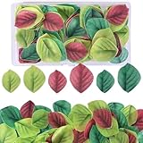 100 Piezas de Adornos Comestibles para Tartas de Papel de Arroz, Decoración Tropical para Bodas, Fiestas de Verano, Selva Hawaiana, Decoración Versátil para Cupcakes, Muffins, y Helados