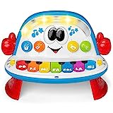 Chicco Funky El Piano De Orquesta, Juguete Bebés Enseña Música y Primeras Notas, Sonidos Instrumentos de Orquesta, Luces y Canciones, 2 Modos de Juego, 5 Géneros Musicales, Niños A Partir de 1 Año