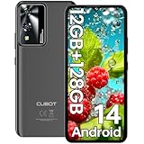 CUBOT A10 (2024) Telefono Movil Android 14, 12GB(4+8)+128GB/1TB Telefonos Moviles Libres, 6,56" HD+/90Hz, Cámara 48MP+16MP Smartphone, 5100mAh Batería, 4G Dual SIM Móvil, Octa-Core/Face ID/OTG/GPS